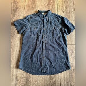 G.H. Bass & CO Men's Blue  Shirt used in good condition
